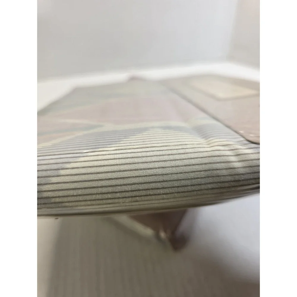 1990's Vintage Mervyns Caress Twin Flat Sheet Lot Of 2 Geometric Pastel NOS